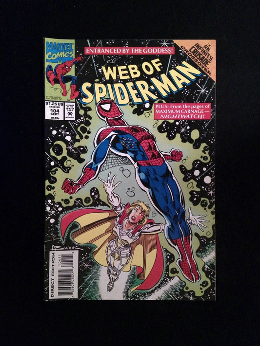 Web of Spider-Man #104  MARVEL Comics 1993 NM-