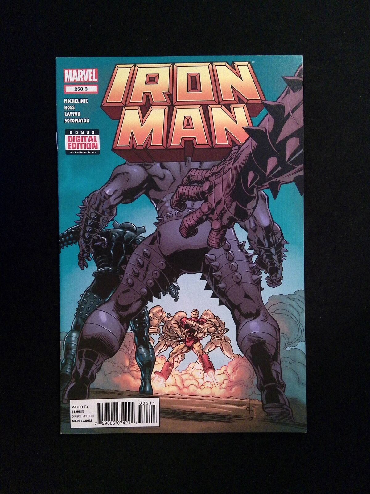 Iron Man #258.3  Marvel Comics 2013 VF/NM