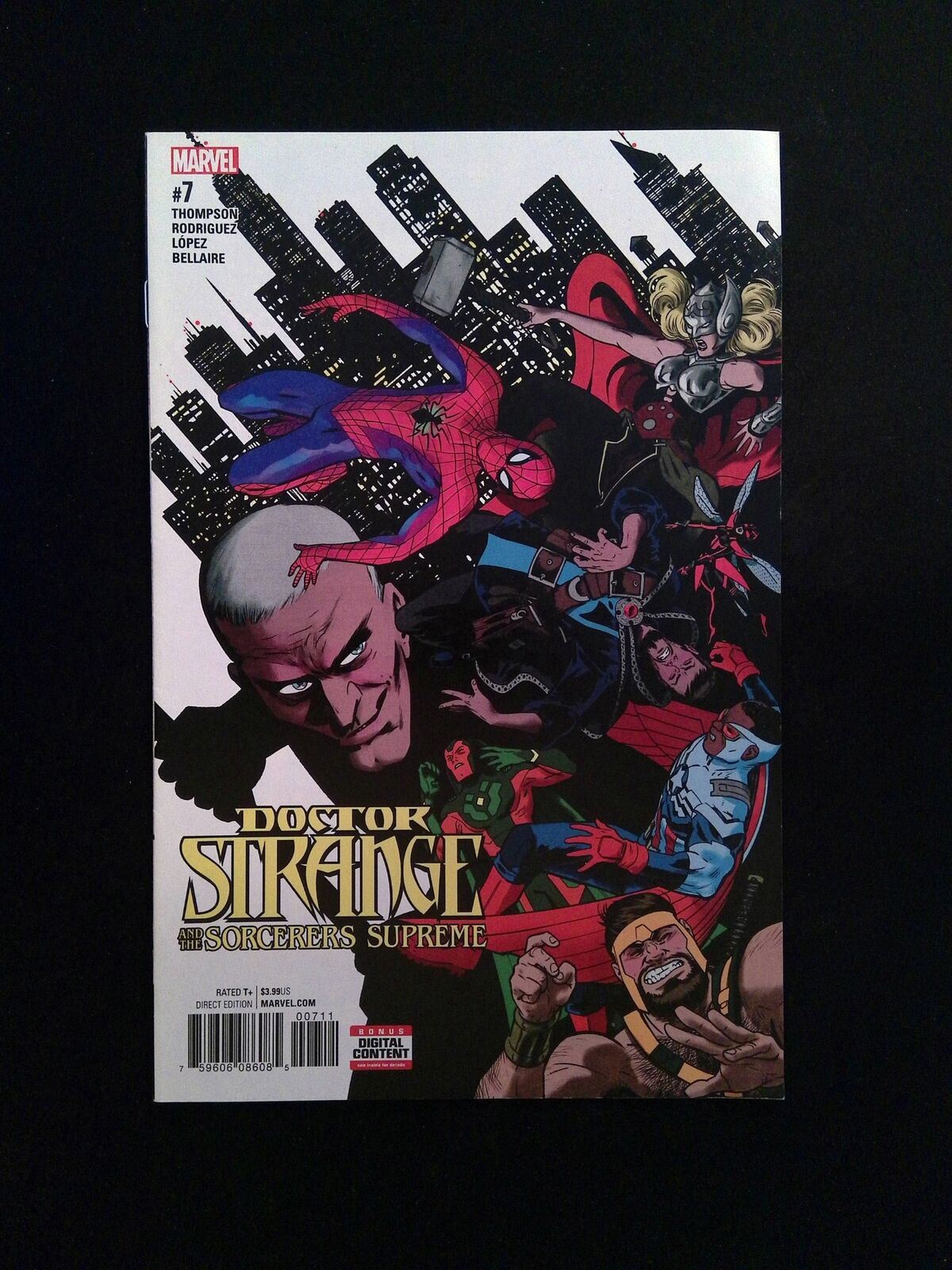 Doctor Strange And The Sorcerers Supreme #7  MARVEL Comics 2017 VF+