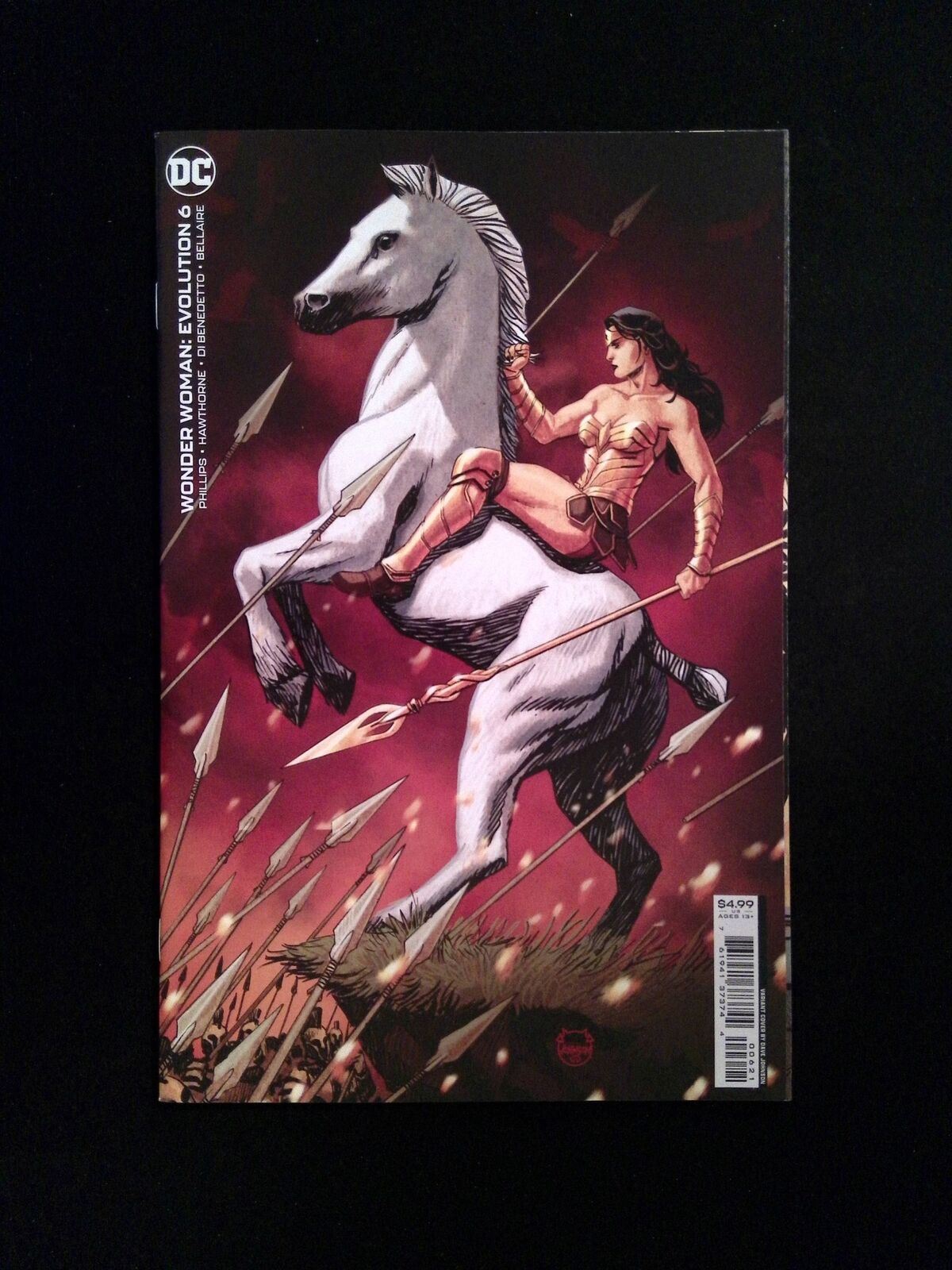 Wonder Woman Evolution #6B  DC Comics 2022 NM+  JOHNSON VARIANT