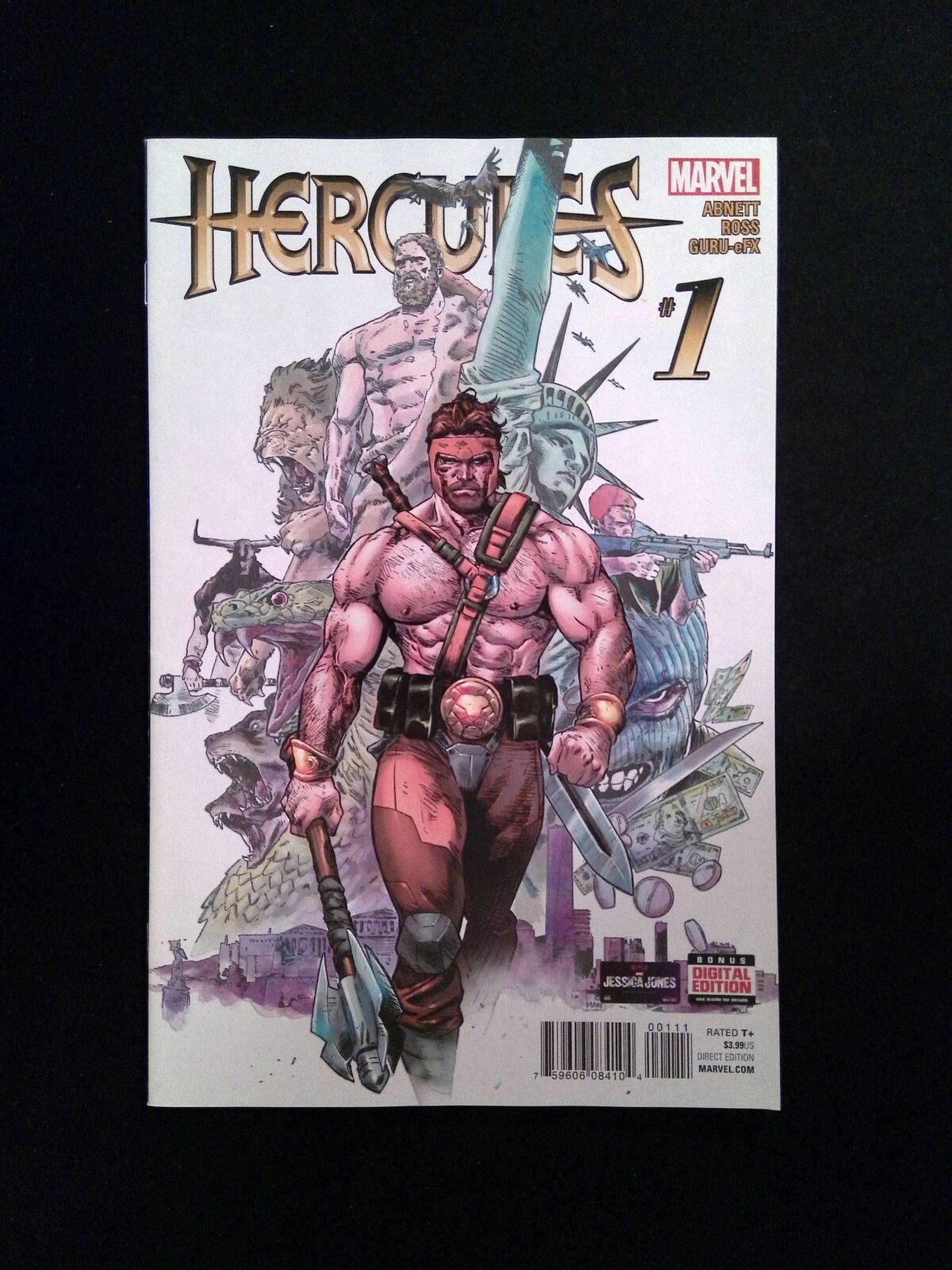 Hercules #1 (4TH SERIES) MARVEL Comics 2016 VF+