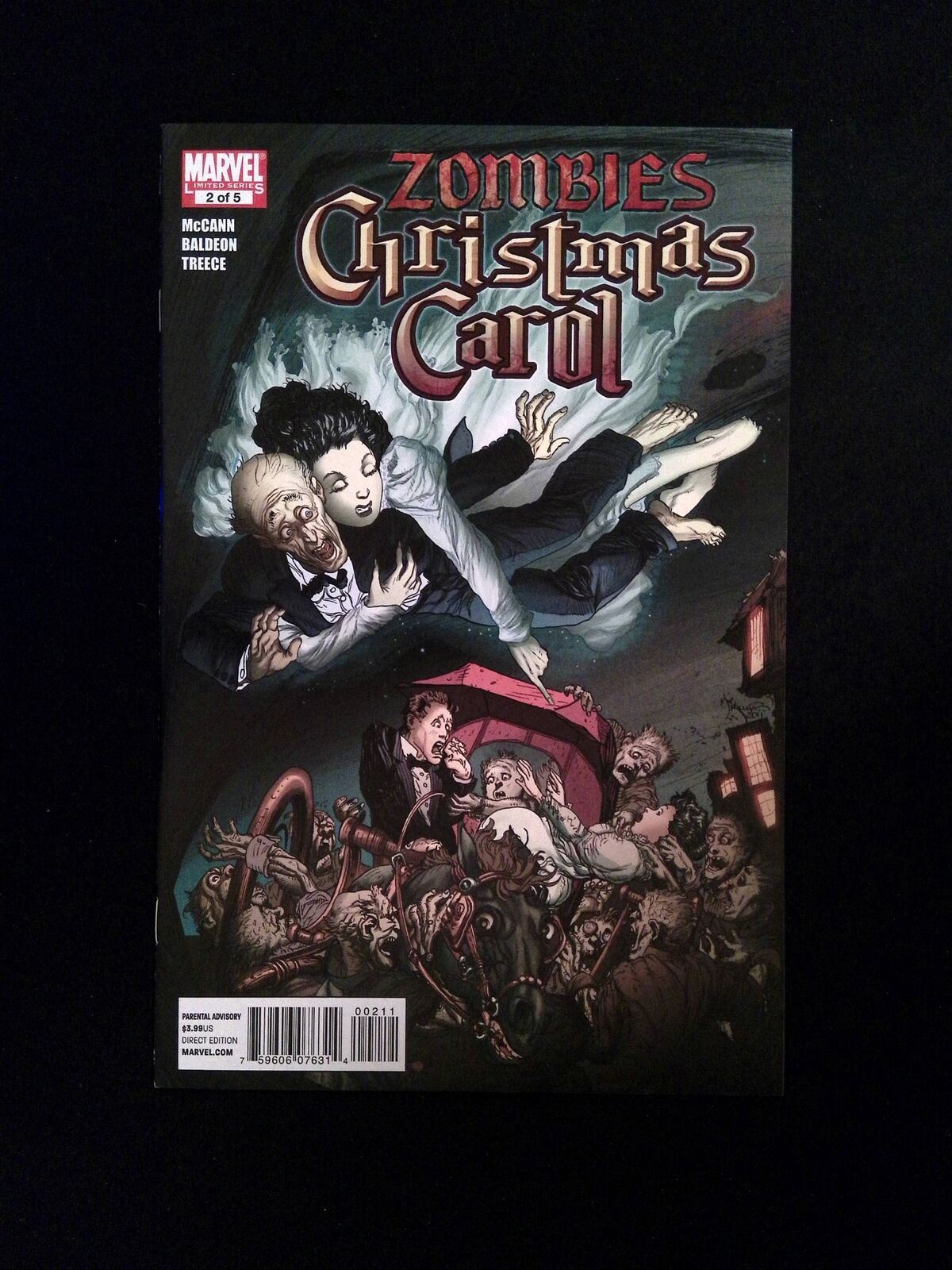 Zombies Christmas Carol #2  MARVEL Comics 2011 NM-