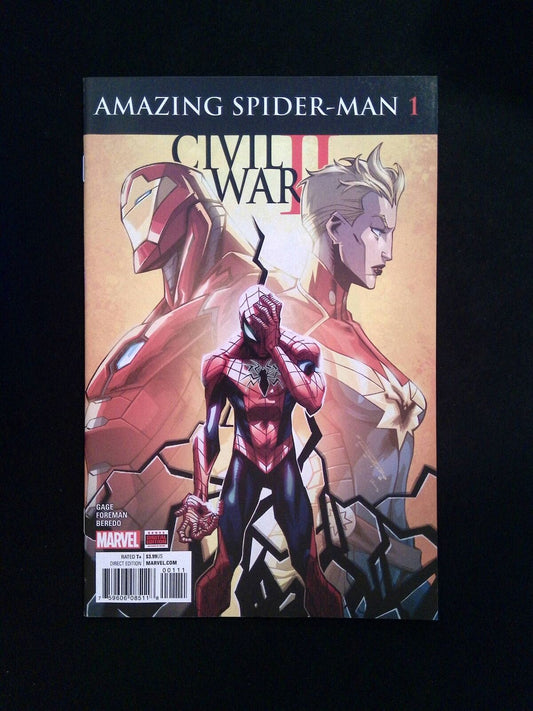 Civil War Ii Amazing Spider-Man  #1  MARVEL Comics 2016 NM-