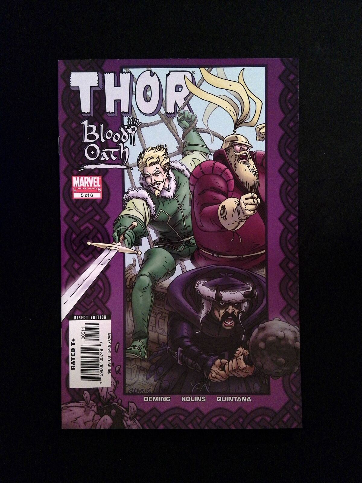 Thor Blood Oath #5  Marvel Comics 2006 VF/NM