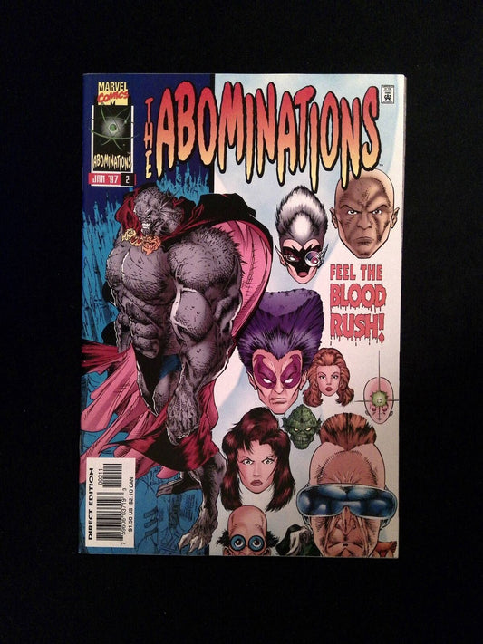 Abominations #2  MARVEL Comics 1997 NM