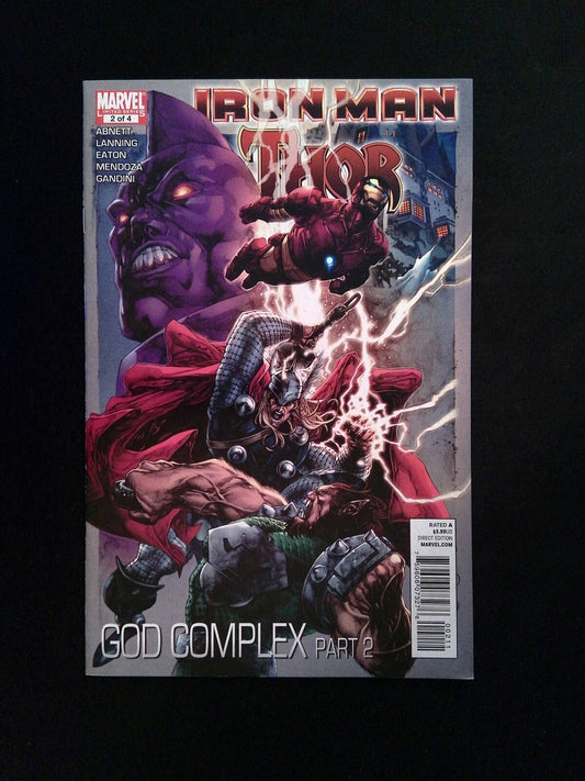 Iron Man Thor #2  Marvel Comics 2011 NM-