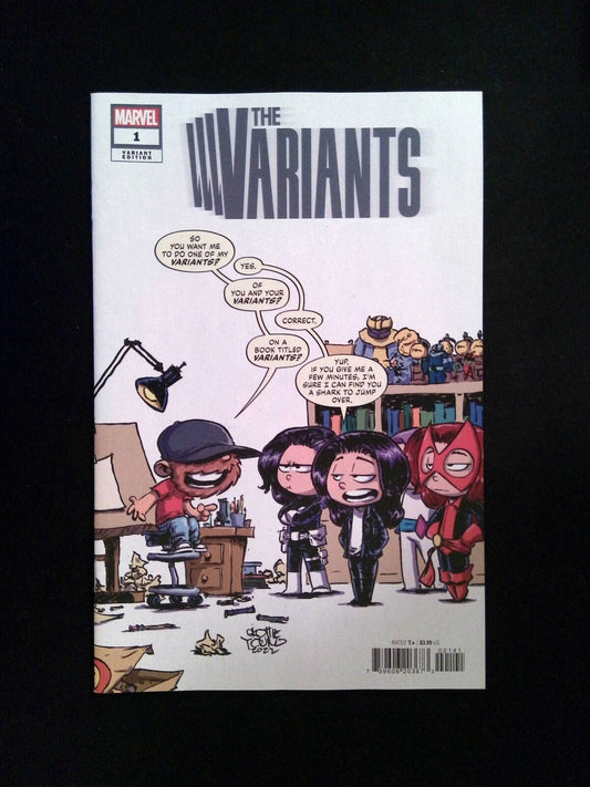 The Variants #1D  MARVEL Comics 2022 NM  YOUNG VARIANT