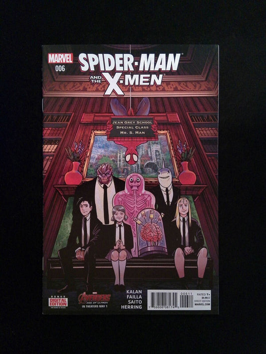 Spider-Man And The X-Men #6  MARVEL Comics 2015 NM-