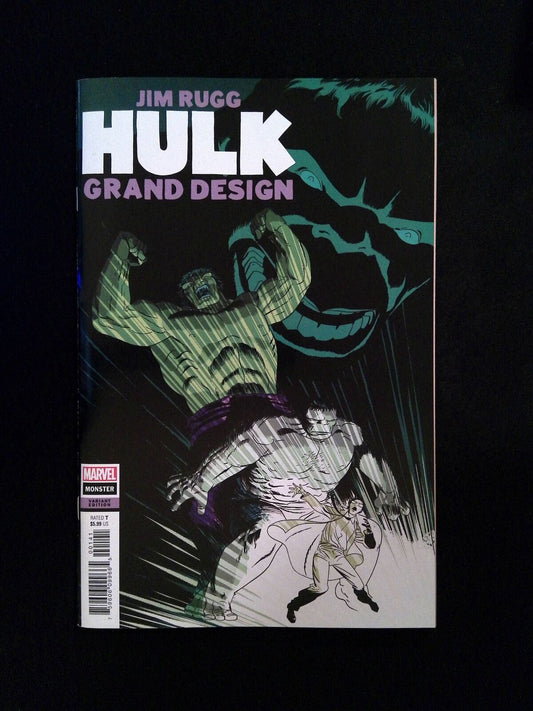 Hulk Grand Design Monster #1D  Marvel Comics 2022 NM  Martin Variant