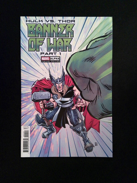 Hulk Vs. Thor Banner Of War Alpha #1E  MARVEL Comics 2022 NM-  VON VARIANT