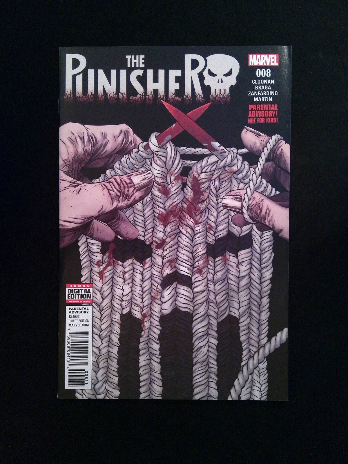 Punisher #8 (11TH SERIES) MARVEL Comics 2017 VF/NM