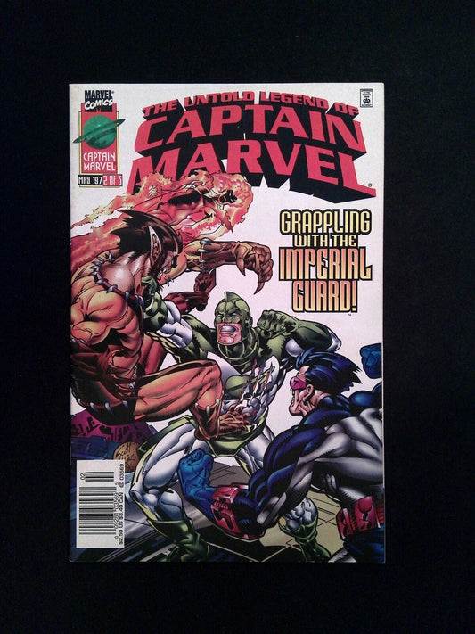 Untold Legend of Captain Marvel  #2  MARVEL Comics 1997 VF NEWSSTAND
