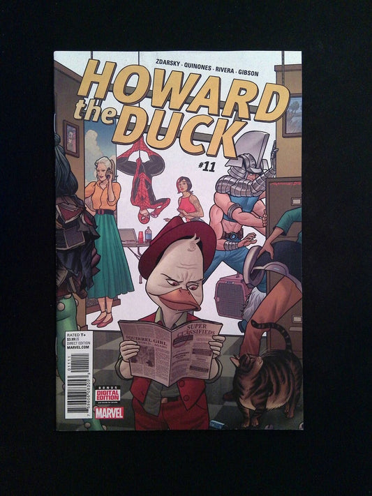 Howard Duck #11 (5TH SERIES) MARVEL Comics 2016 VF/NM