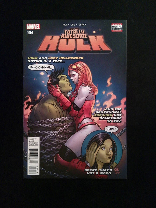 Totally Awesome Hulk #4  MARVEL Comics 2016 VF+