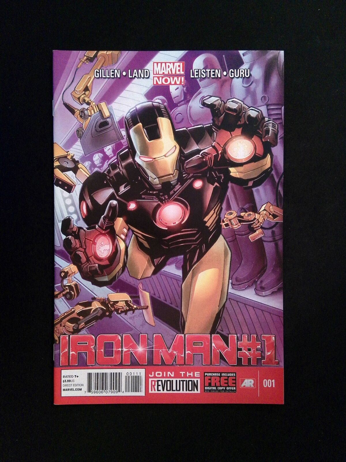 Iron Man #1 (5th Series) Marvel Comics 2013 VF+