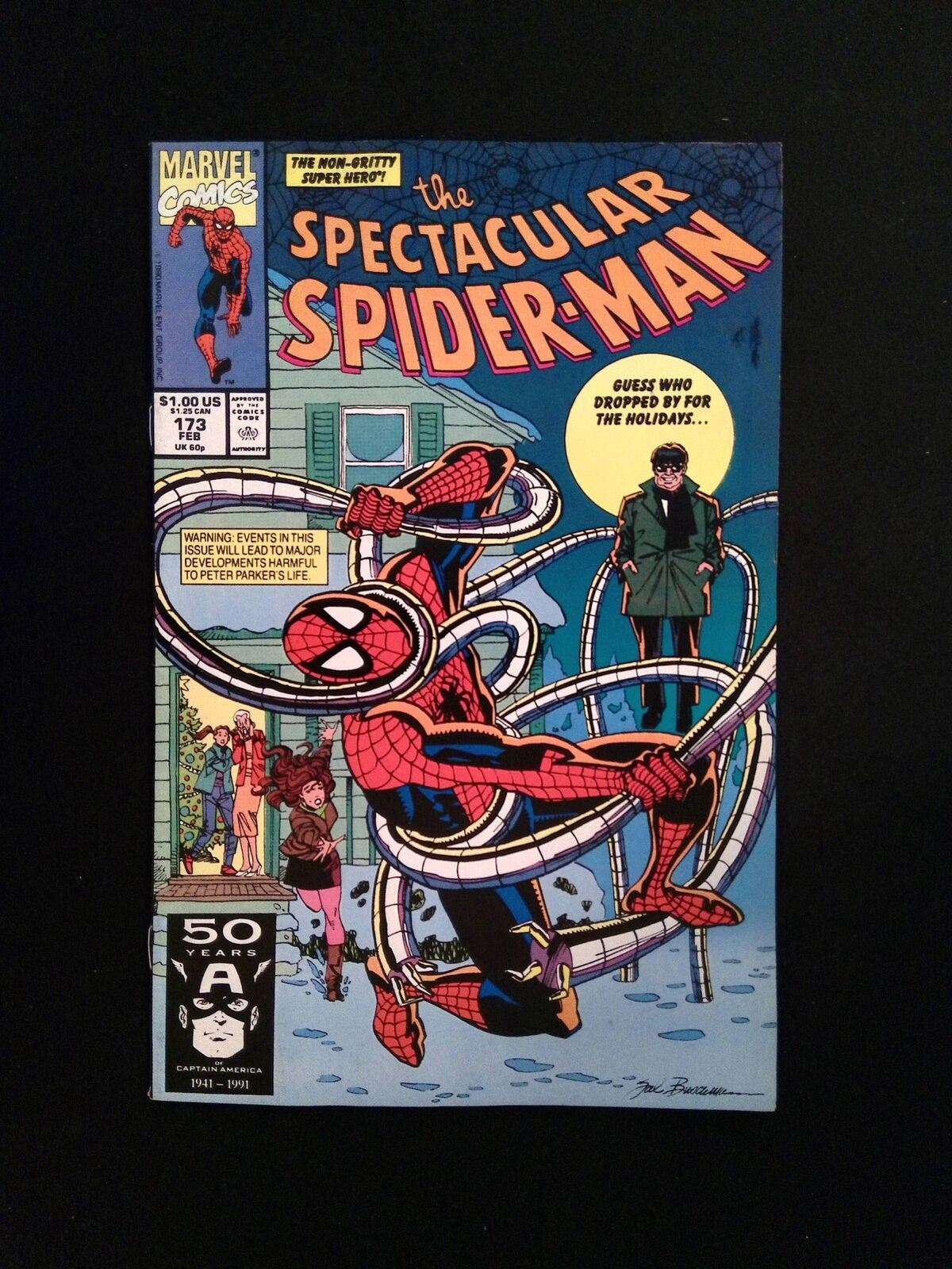 Spectacular Spider-Man #173  MARVEL Comics 1990 VF+