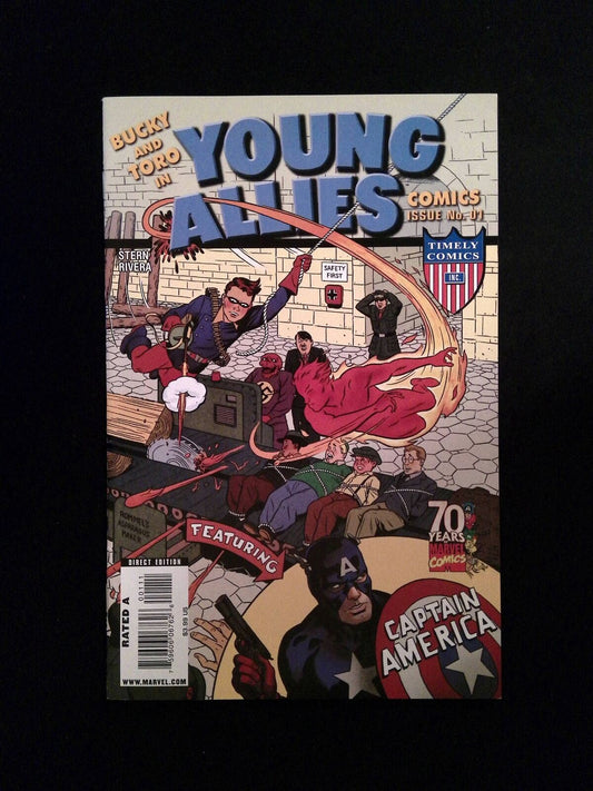 Young Allies Comics #1  Marvel Comics 2009 VF+