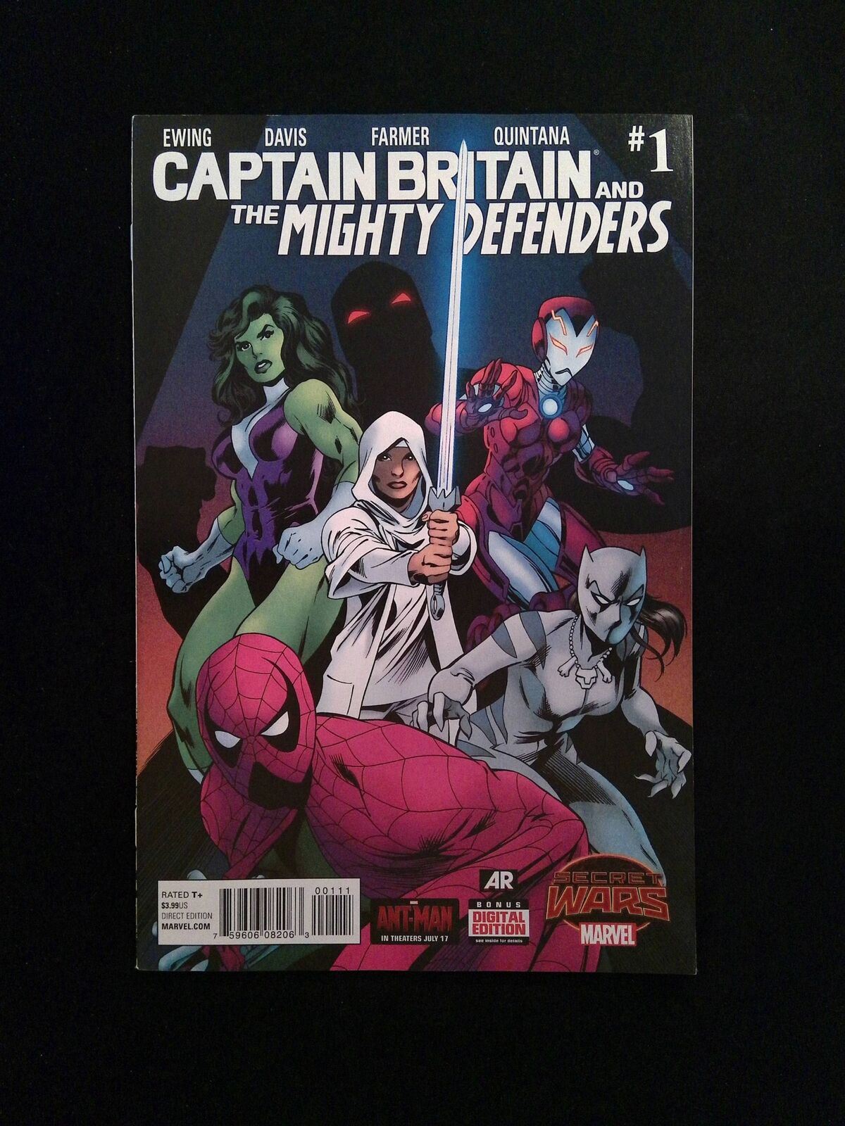 Captain Britain And The Mighty Defenders #1  MARVEL Comics 2015 VF/NM