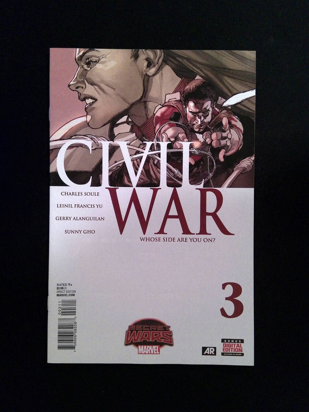 Civil War Secret Wars #3  Marvel Comics 2015 NM-