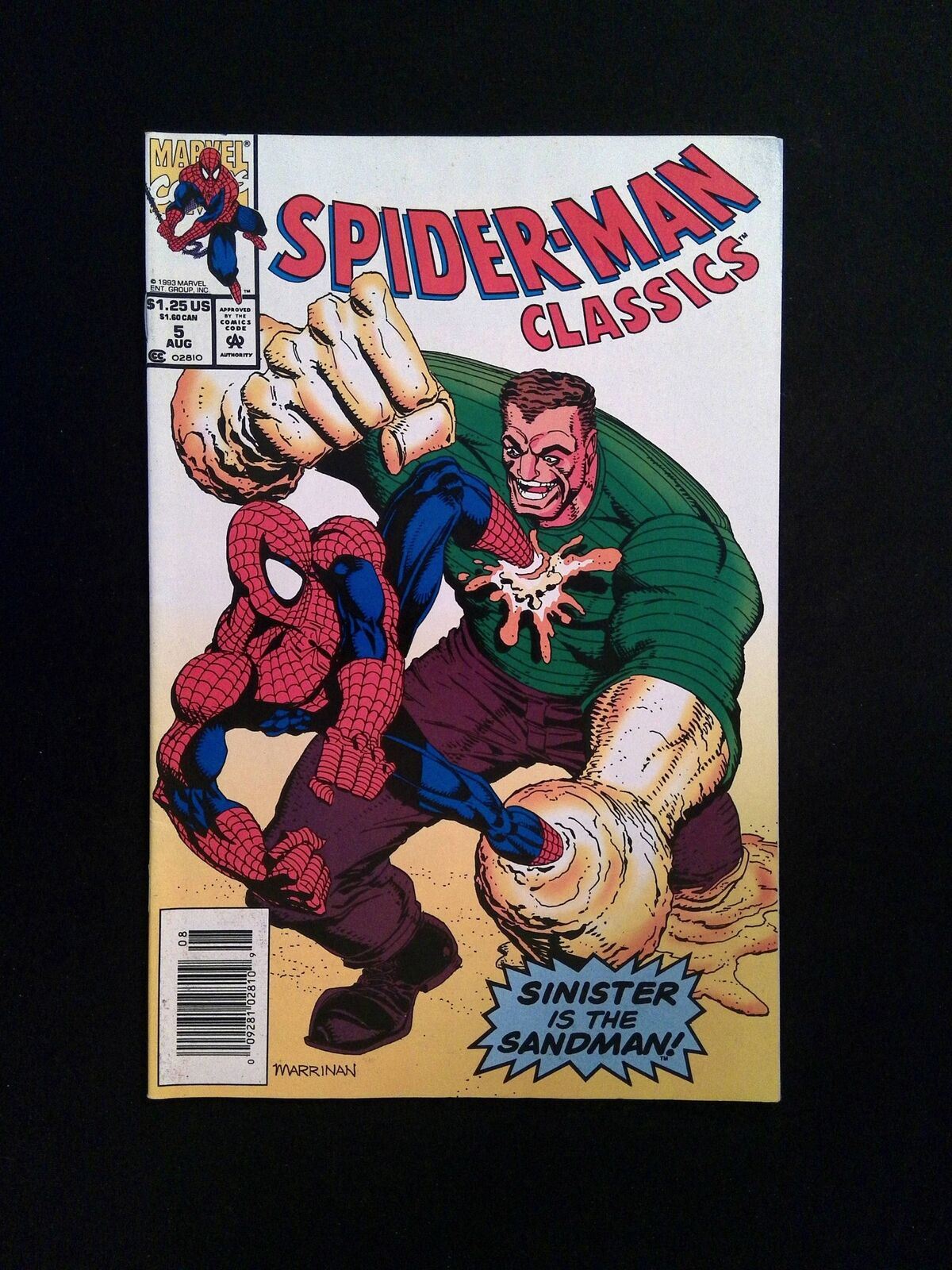 Spider-Man Classics #5  MARVEL Comics 1993 VF NEWSSTAND