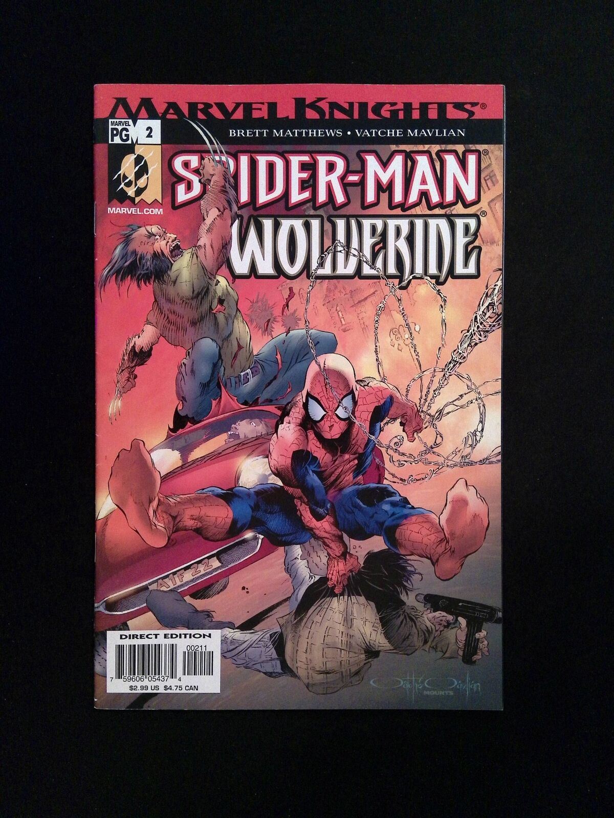 Spider-Man and Wolverine #2  MARVEL Comics 2003 VF+