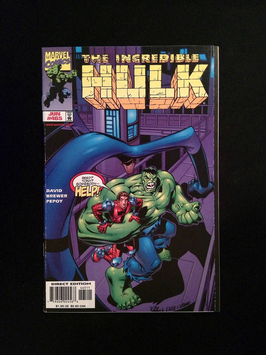 Incredible Hulk #465  MARVEL Comics 1998 VF+