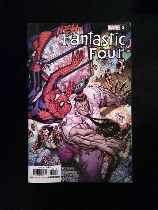 New Fantastic Four #3  MARVEL Comics 2022 NM-