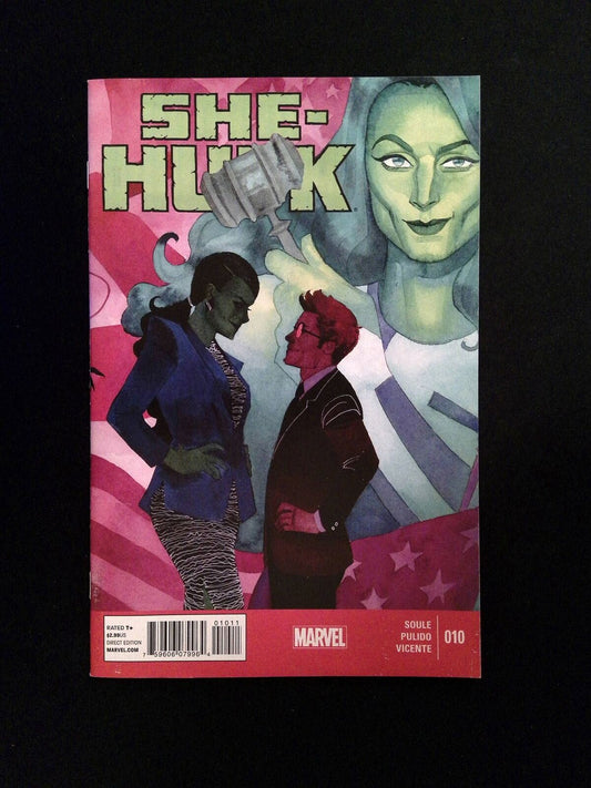 She-Hulk  #10 (3RD SERIES) MARVEL Comics 2015 VF/NM