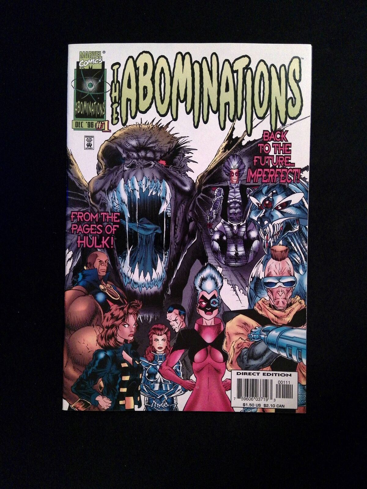 Abominations #1  MARVEL Comics 1996 VF+