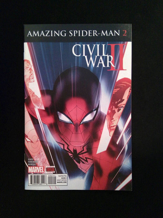 Civil War Ii Amazing Spider-Man  #2  MARVEL Comics 2016 NM-