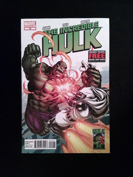 Incredible Hulk #15 (4TH SERIES) MARVEL Comics 2012 VF+