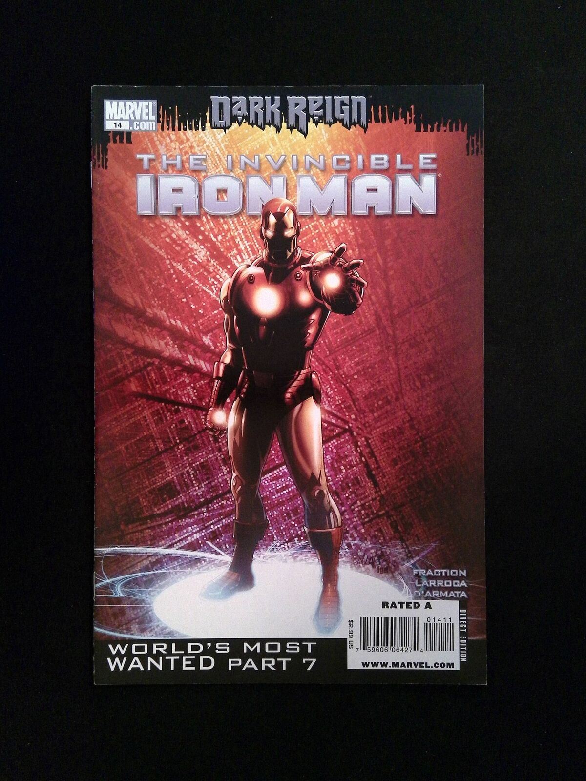 Invincible Iron Man #14  Marvel Comics 2009 VF+