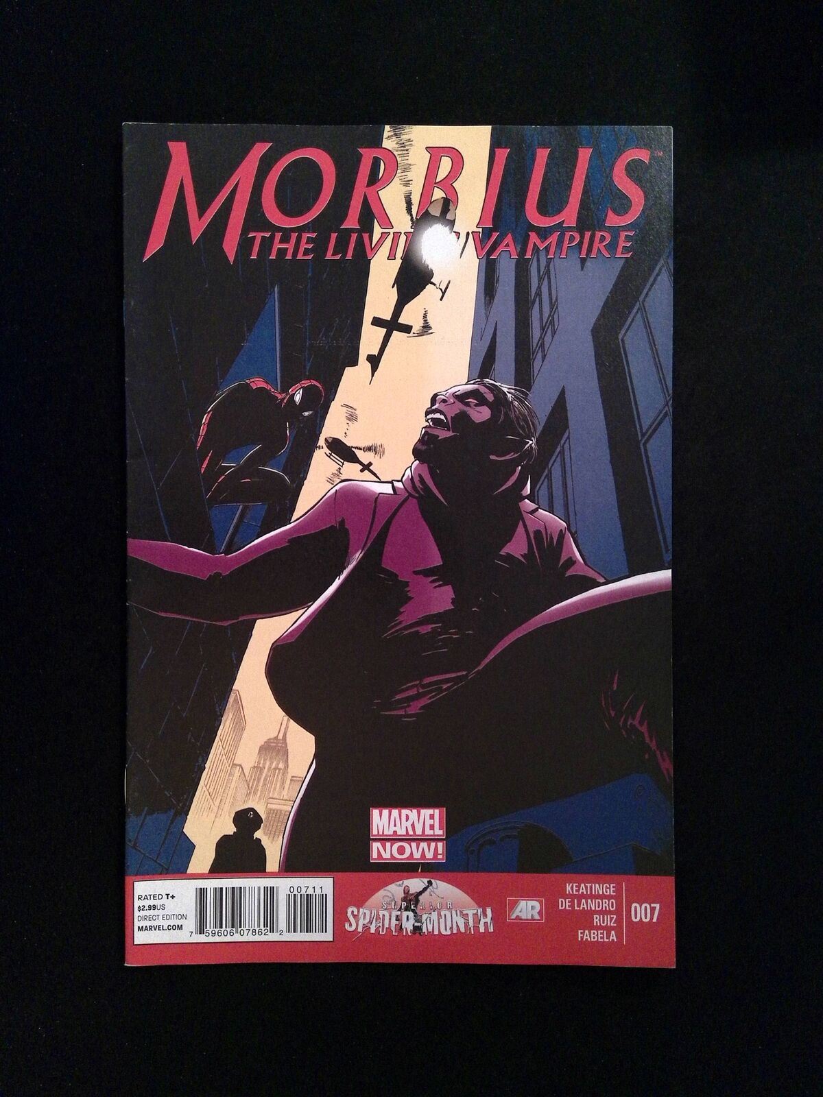 Morbius The Living Vampire #7 (2ND SERIES) MARVEL Comics 2013 VF+