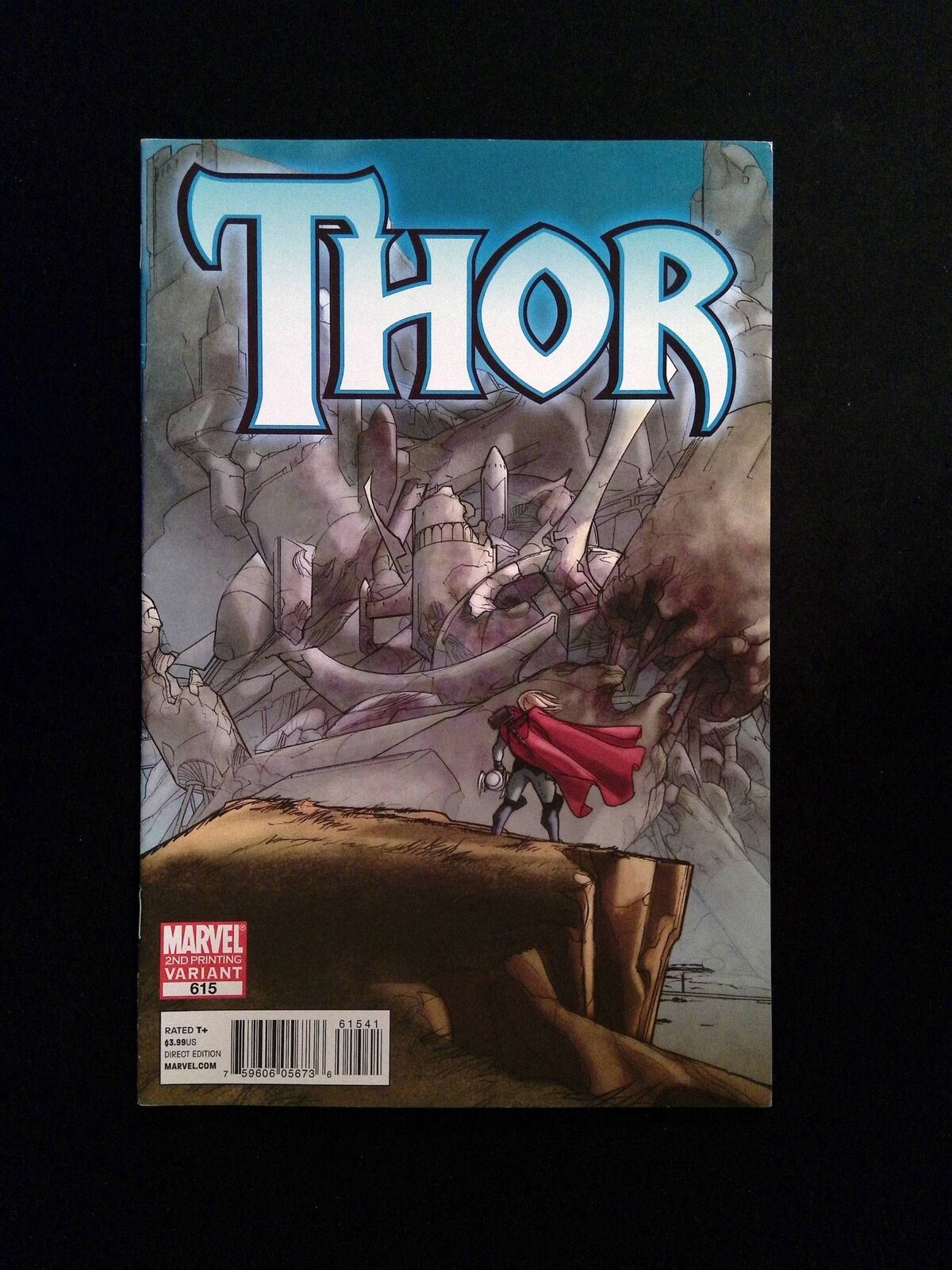 Thor #615Rep.2nd (3rd Series) Marvel Comics 2009 VF+  Second Printing Variant