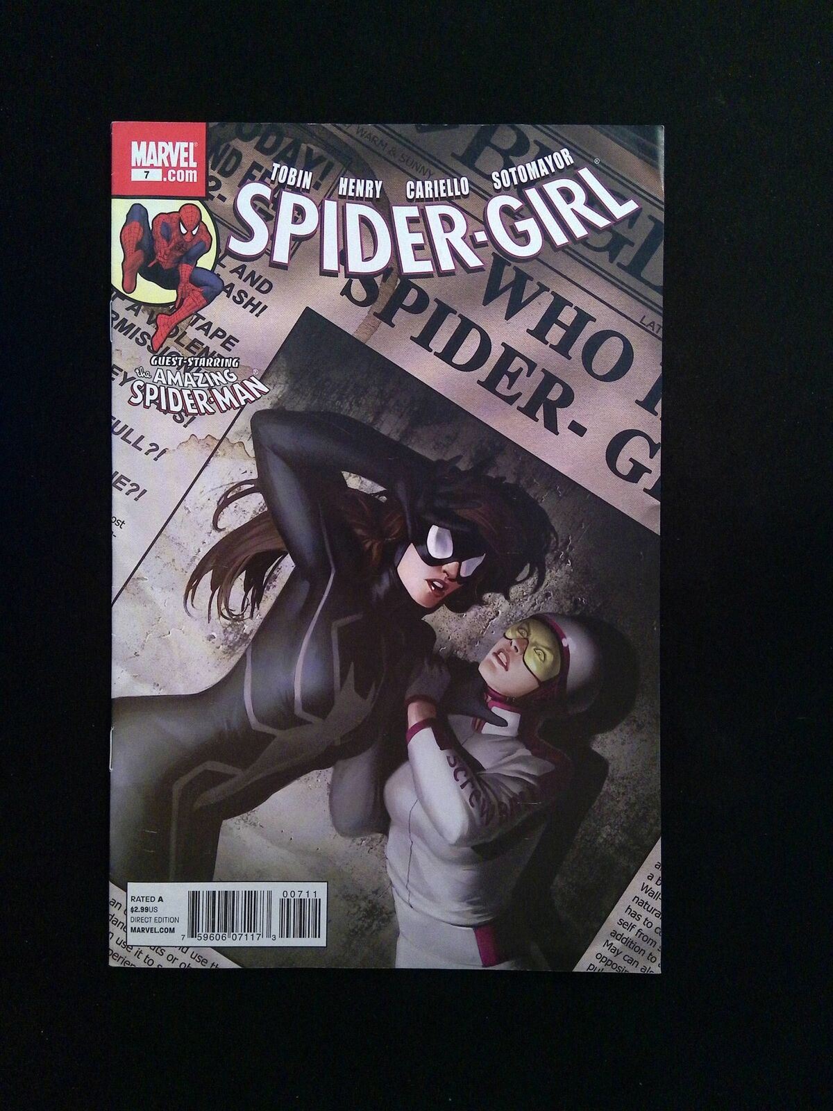 Spider-Girl #7 (2ND SERIES) MARVEL Comics 2011 VF+