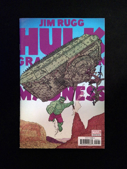 Hulk Grand Design Madness #1B  Marvel Comics 2022 VF/NM  Darrow Variant