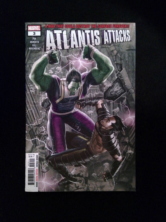 Atlantis Attacks #3  MARVEL Comics 2020 VF+