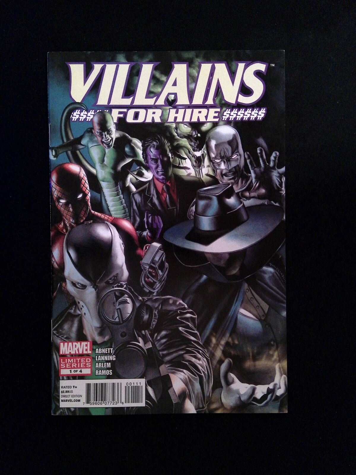 Villains  for  Hire  #1  MARVEL Comics 2012 VF+