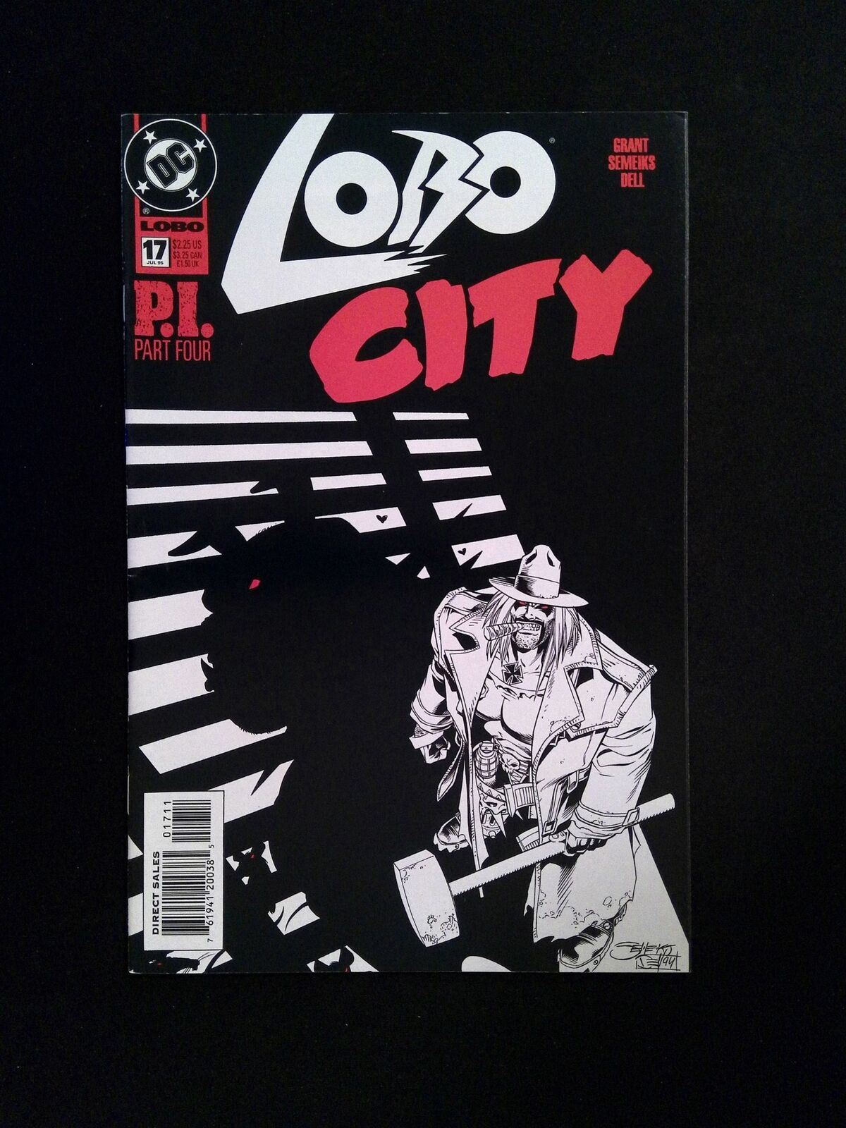 Lobo #17 (2ND SERIES) MARVEL Comics 1995 VF+