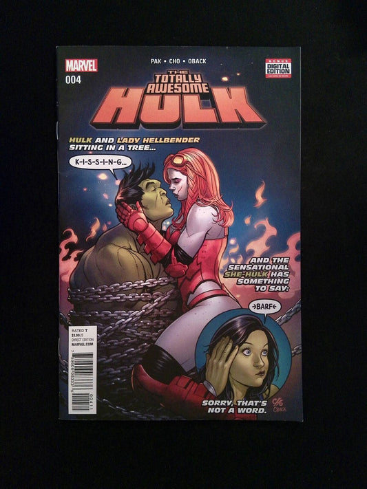 Totally Awesome Hulk  #4  MARVEL Comics 2016 VF+