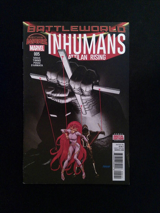 Inhumans Attilan Rising #5  MARVEL Comics 2015 VF+