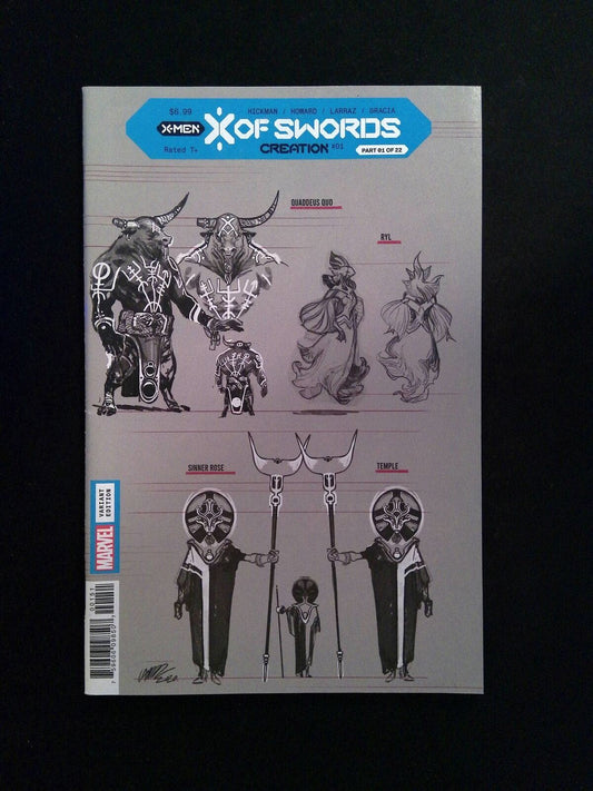 X Of Swords Creation #1C  MARVEL Comics 2020 VF+  LARRAZ VARIANT