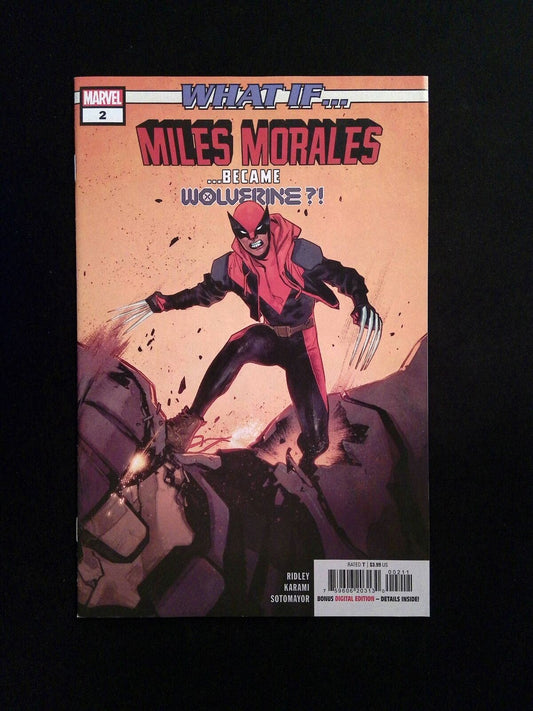 What If? Miles Morales #2  MARVEL Comics 2022 VF/NM