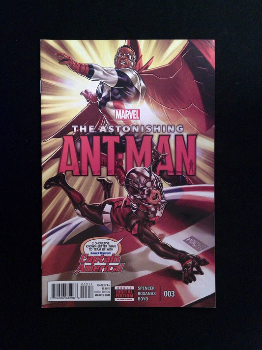 Astonishing Ant-Man #3  Marvel Comics 2016 VF+