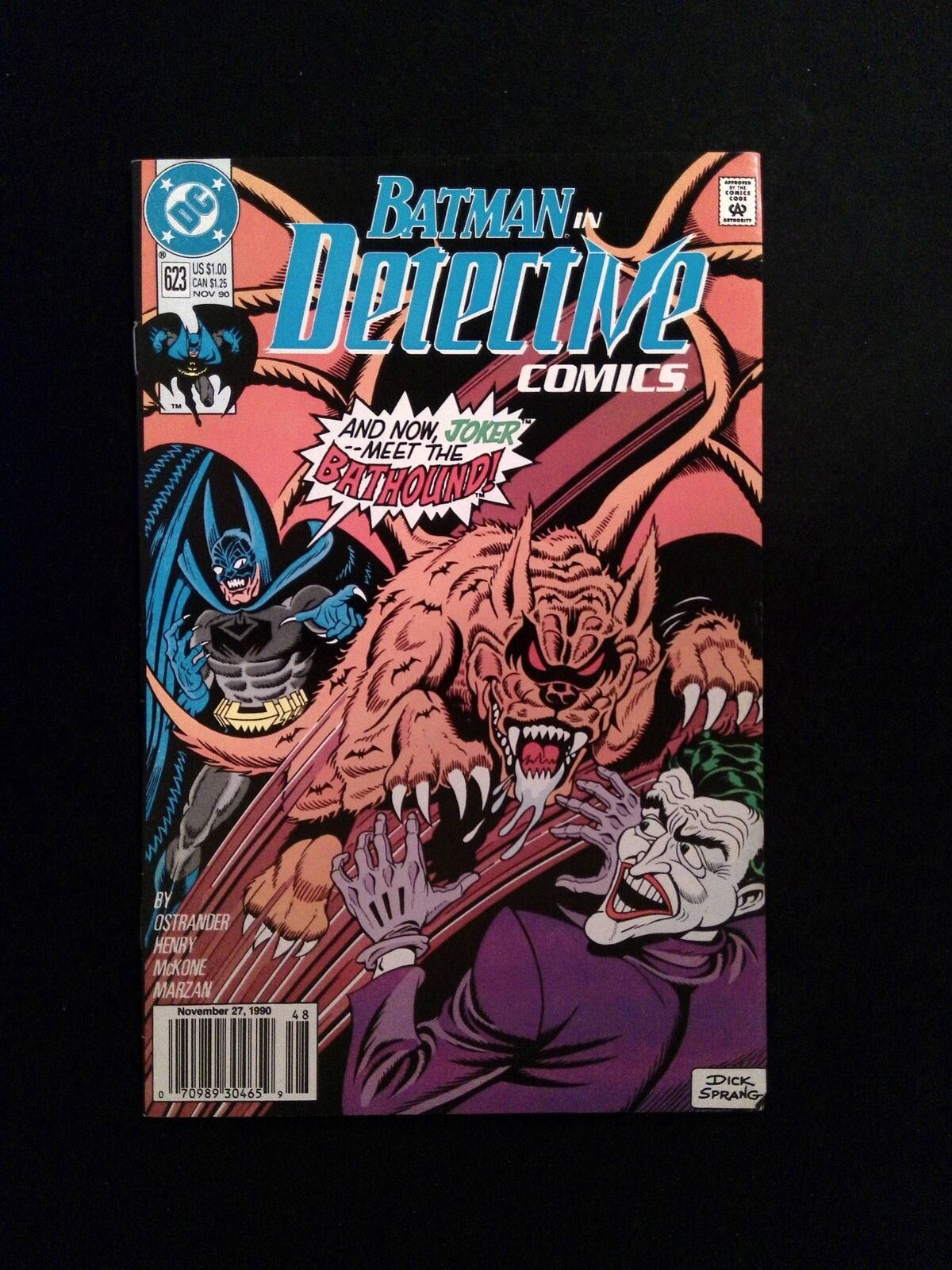 Detective Comics #623  DC Comics 1990 VF NEWSSTAND