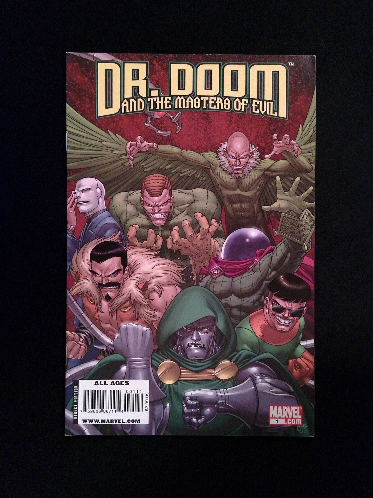 Doctor Doom and the Masters of Evil #1  Marvel Comics 2009 VF+