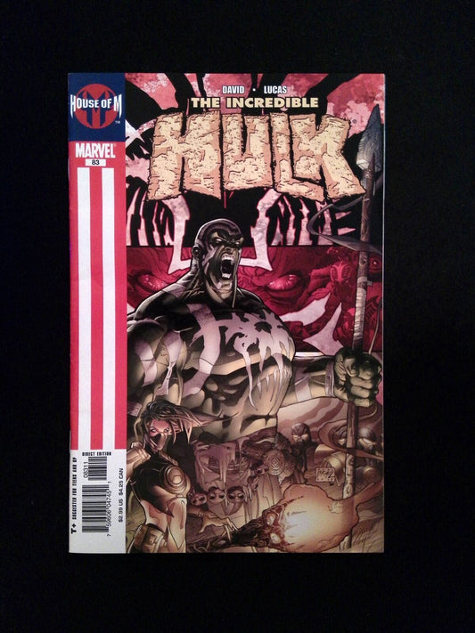 Incredible Hulk #83 (2ND SERIES) MARVEL Comics 2005 VF+