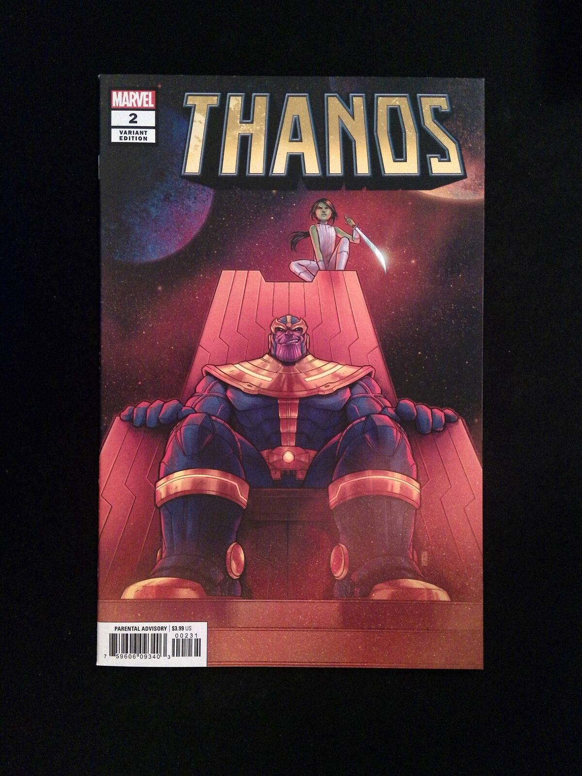 Thanos  #2B  MARVEL Comics 2019 VF+  BARTEL VARIANT