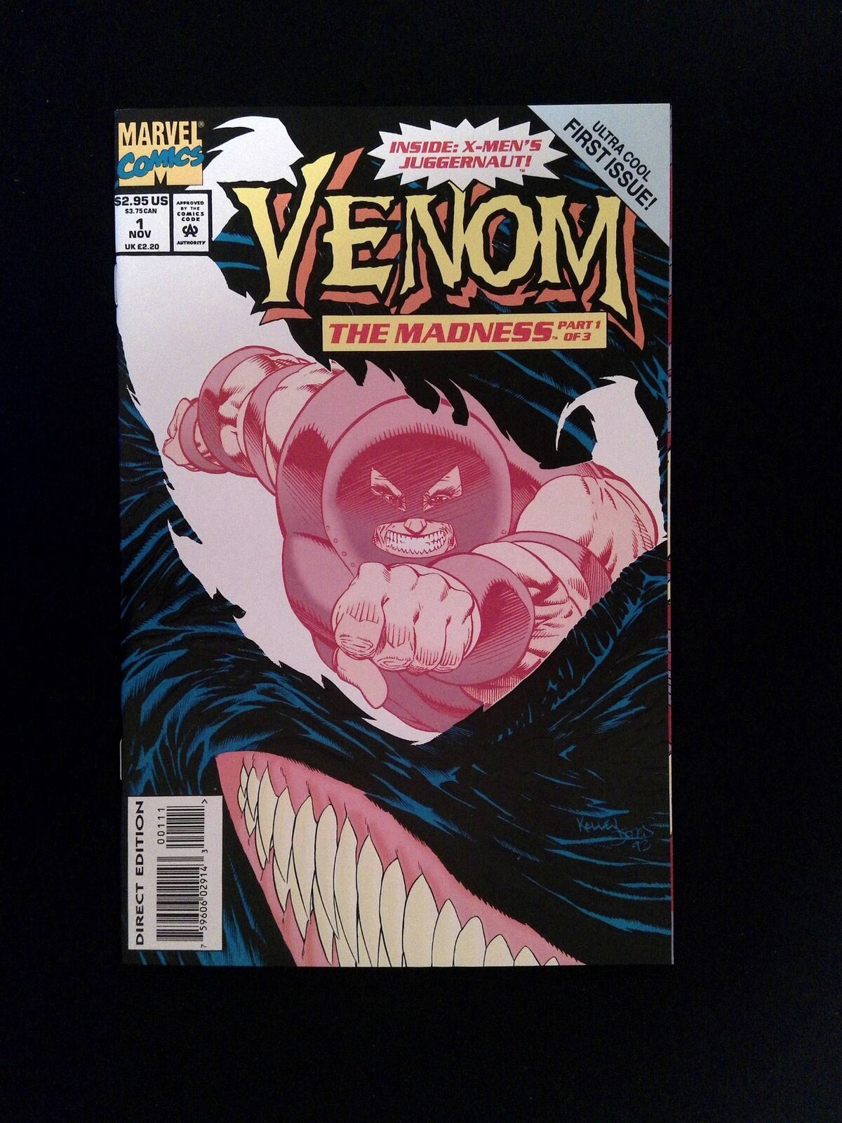 Venom The Madness #1  MARVEL Comics 1993 NM-