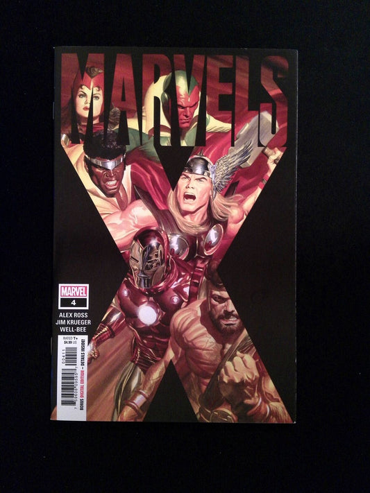 Marvels X #4  Marvel Comics 2020 NM+